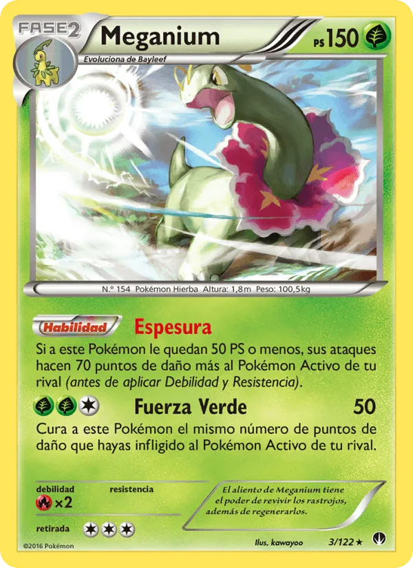 Meganium · TURBOLímite 3/122
