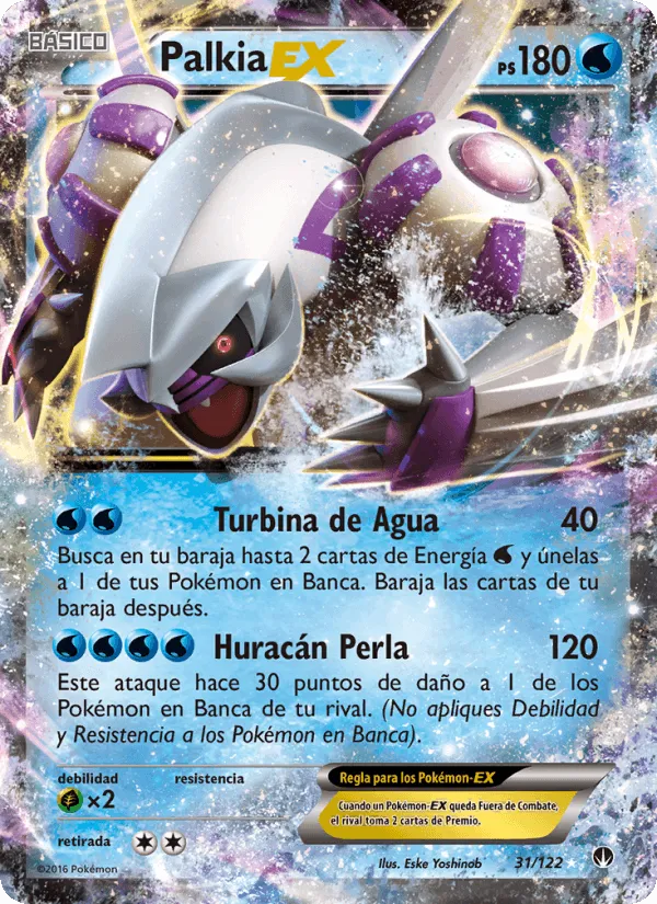 Palkia EX · TURBOLímite 31/122