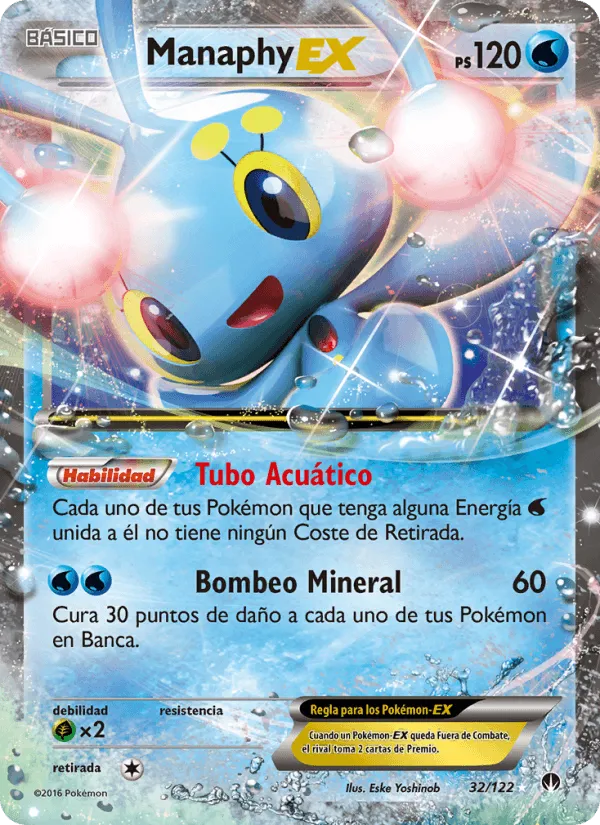 Manaphy EX · TURBOLímite 32/122