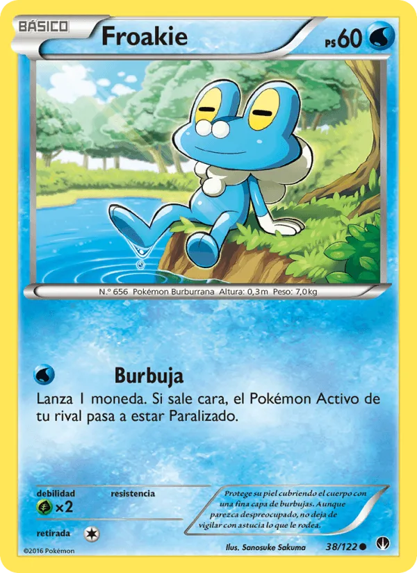 Froakie · TURBOLímite 38/122