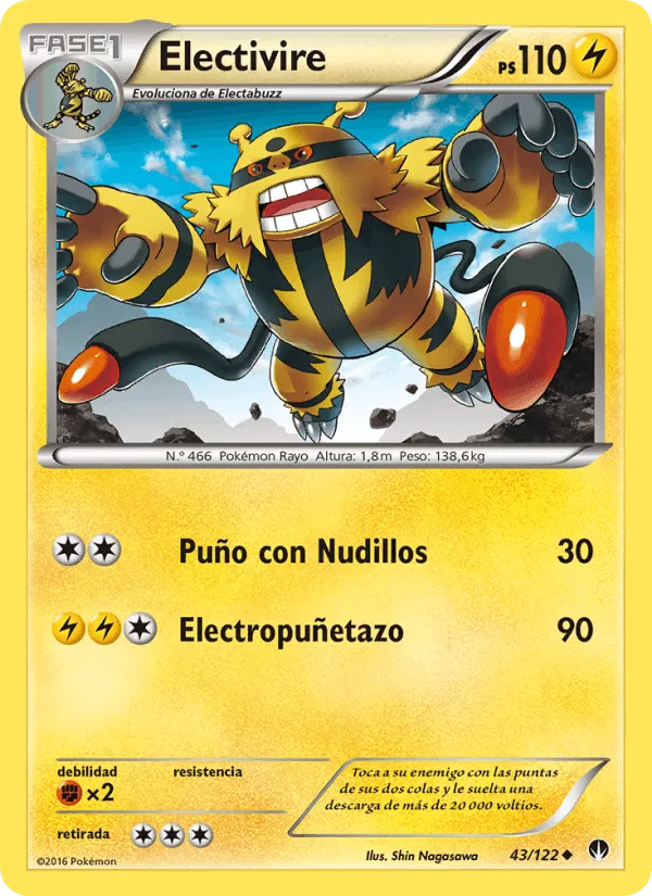 Electivire · TURBOLímite 43/122