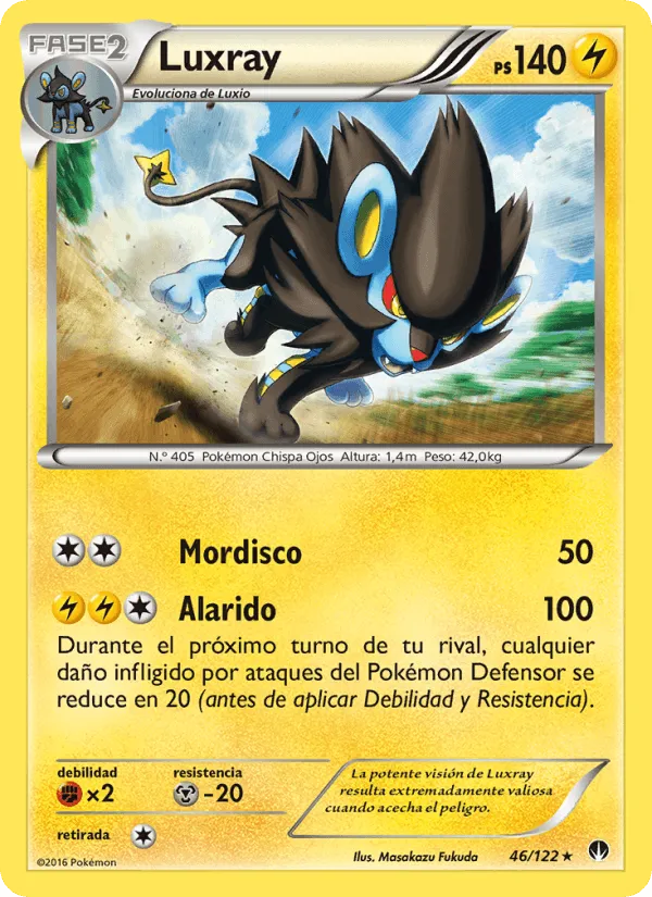 Luxray · TURBOLímite 46/122