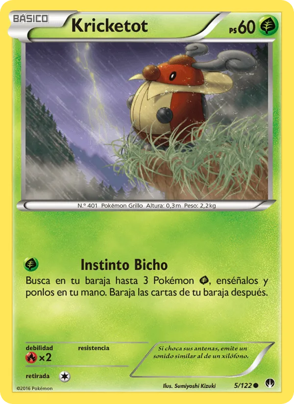 Kricketot · TURBOLímite 5/122