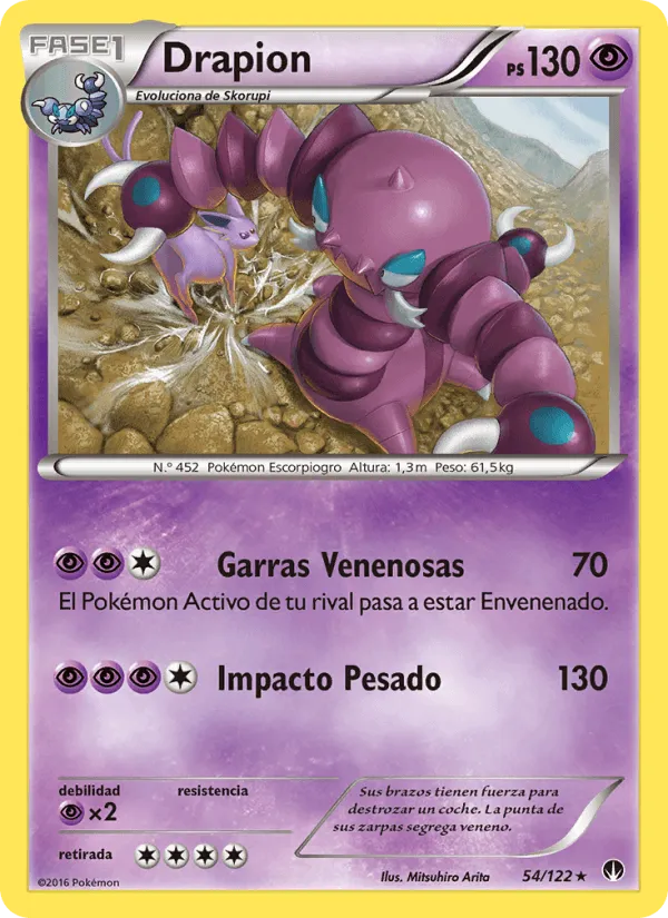Drapion · TURBOLímite 54/122