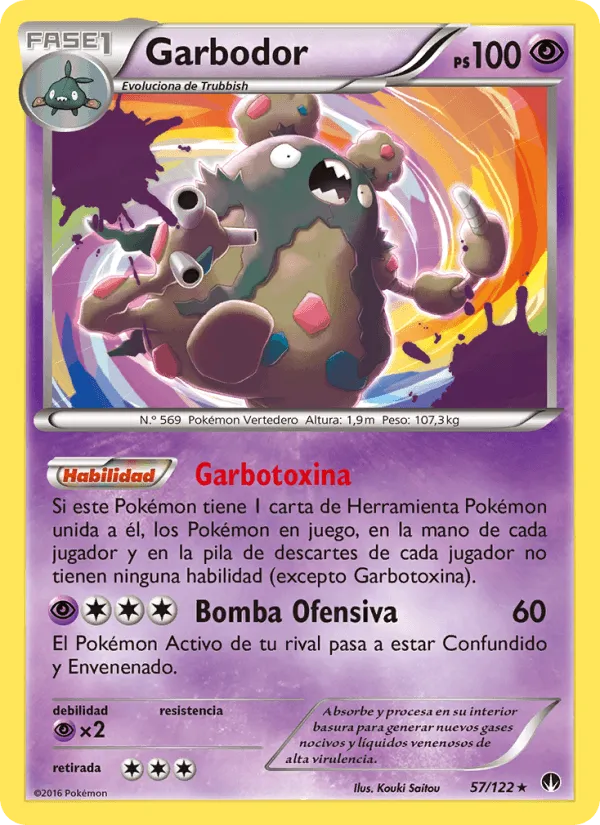 Garbodor · TURBOLímite 57/122