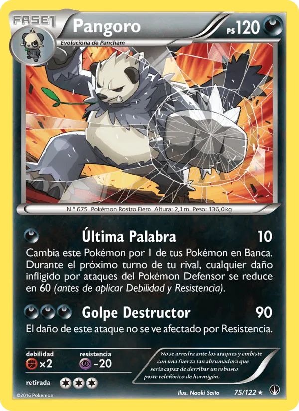 Pangoro · TURBOLímite 75/122