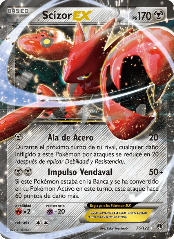 Scizor EX · TURBOLímite 76/122