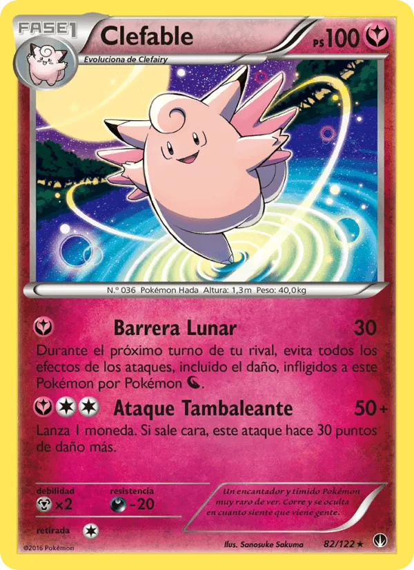 Clefable · TURBOLímite 82/122