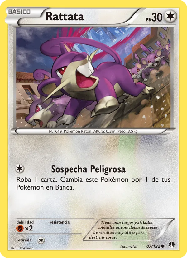 Rattata · TURBOLímite 87/122