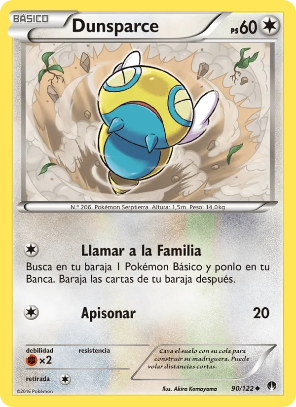 Dunsparce · TURBOLímite 90/122