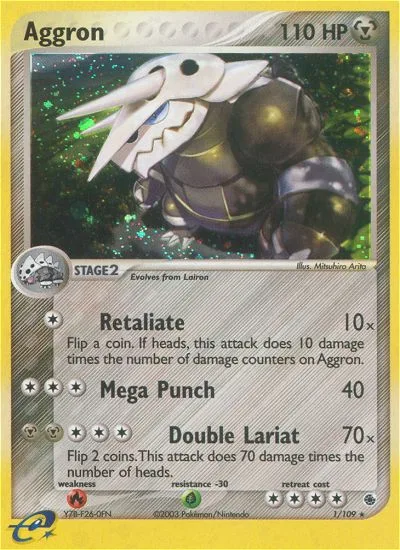 Aggron · Ruby & Sapphire 1/109