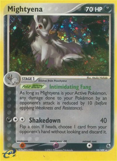 Mightyena · Ruby & Sapphire 10/109