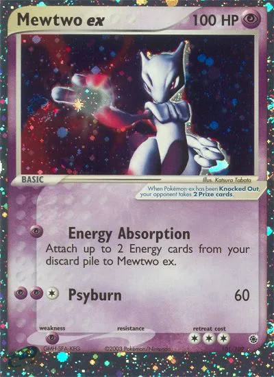 Mewtwo ex · Ruby & Sapphire 101/109