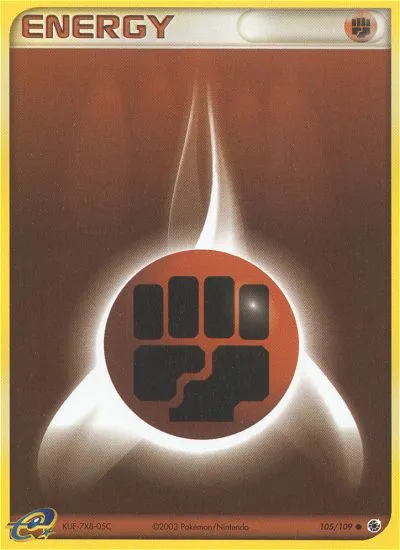 Fighting Energy · Ruby & Sapphire 105/109