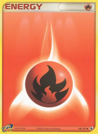 Fire Energy · Ruby & Sapphire 108/109