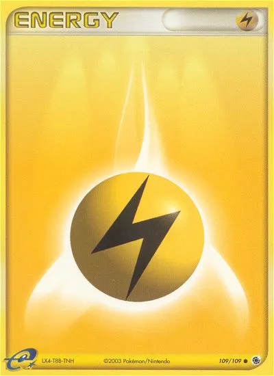 Lightning Energy · Ruby & Sapphire 109/109