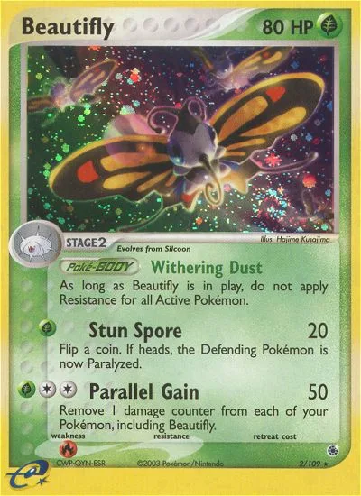 Beautifly · Ruby & Sapphire 2/109