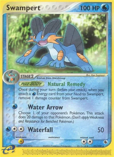 Swampert · Ruby & Sapphire 23/109