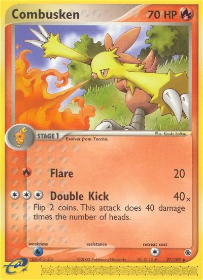 Combusken · Ruby & Sapphire 27/109
