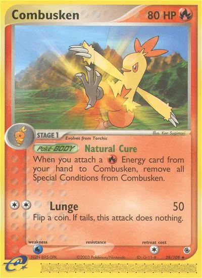 Combusken · Ruby & Sapphire 28/109
