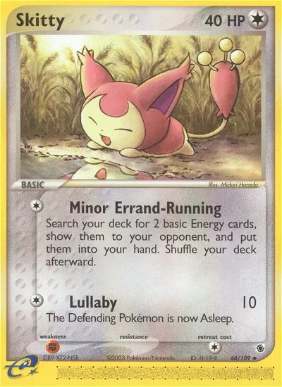 Skitty · Ruby & Sapphire 44/109