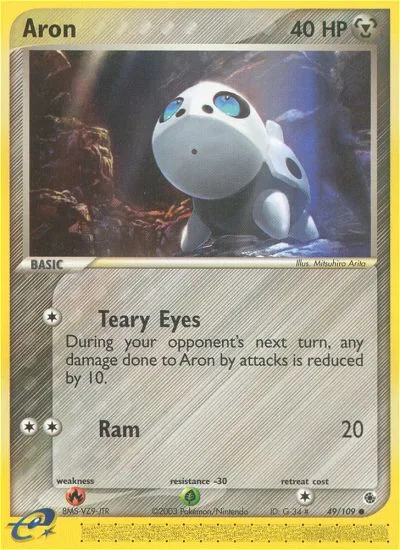 Aron · Ruby & Sapphire 49/109