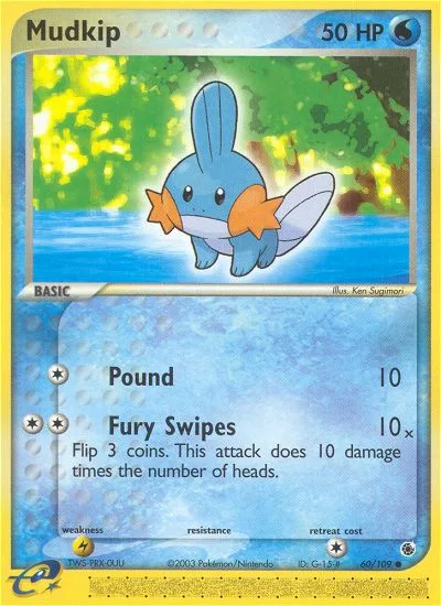 Mudkip · Ruby & Sapphire 60/109