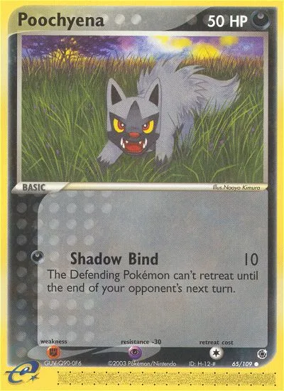 Poochyena · Ruby & Sapphire 65/109
