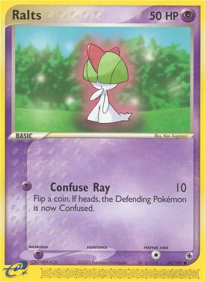 Ralts · Ruby & Sapphire 66/109