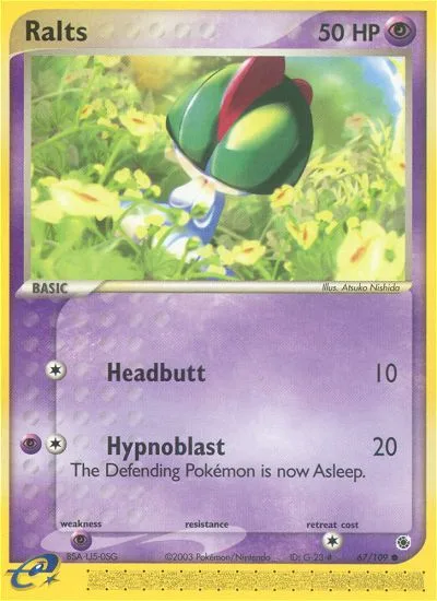 Ralts · Ruby & Sapphire 67/109