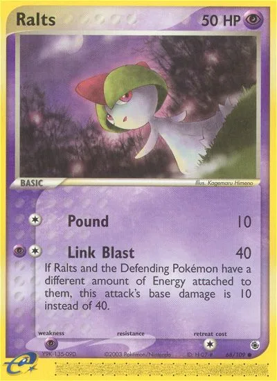 Ralts · Ruby & Sapphire 68/109