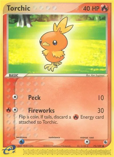 Torchic · Ruby & Sapphire 73/109