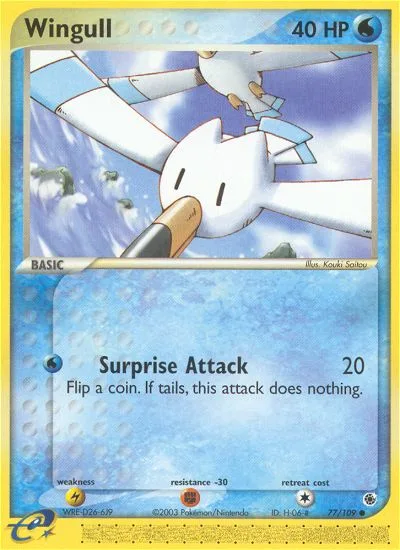 Wingull · Ruby & Sapphire 77/109