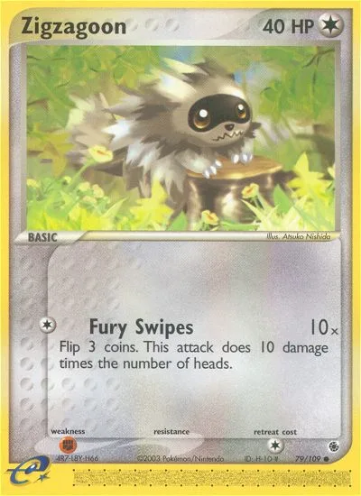 Zigzagoon · Ruby & Sapphire 79/109
