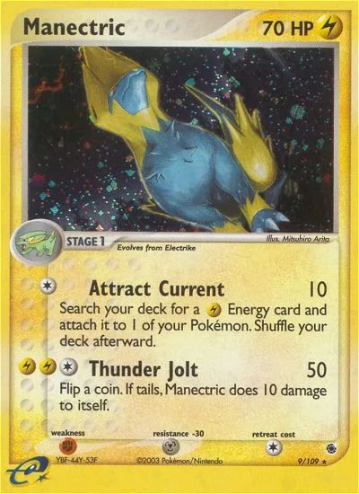 Manectric · Ruby & Sapphire 9/109