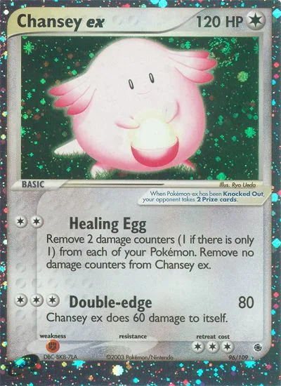 Chansey ex · Ruby & Sapphire 96/109
