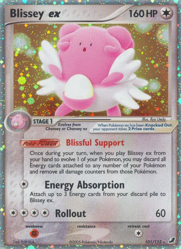 Blissey ex · Unseen Forces 101/115