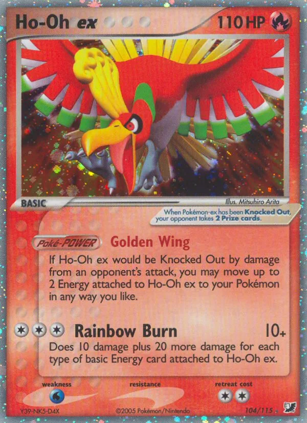 Ho-Oh ex · Unseen Forces 104/115