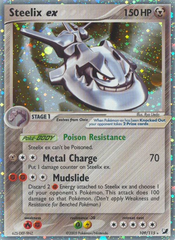 Steelix ex · Unseen Forces 109/115