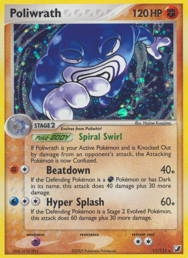 Poliwrath · Unseen Forces 11/115