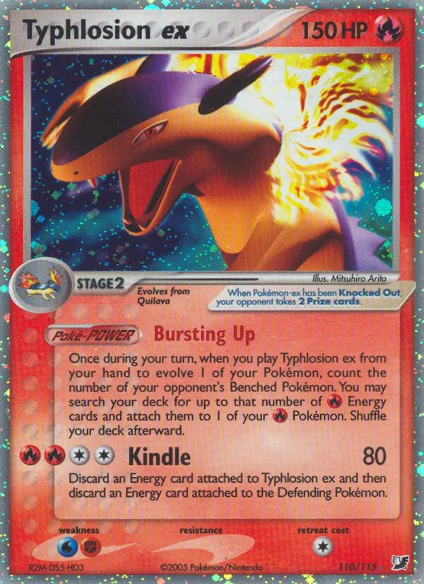 Typhlosion ex · Unseen Forces 110/115