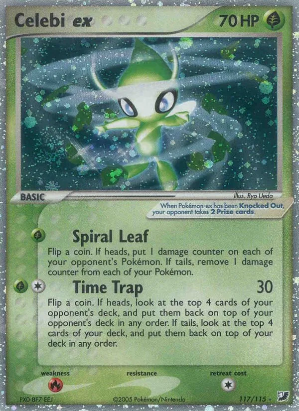 Celebi ex · Unseen Forces 117/115