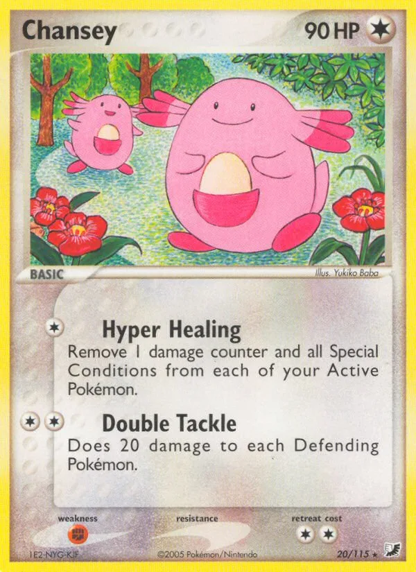 Chansey · Unseen Forces 20/115