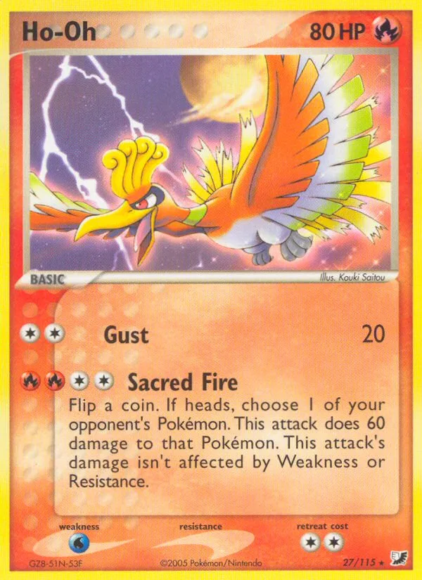Ho-Oh · Unseen Forces 27/115