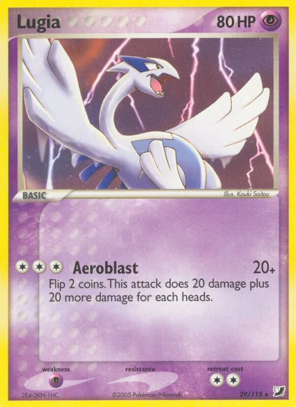 Lugia · Unseen Forces 29/115