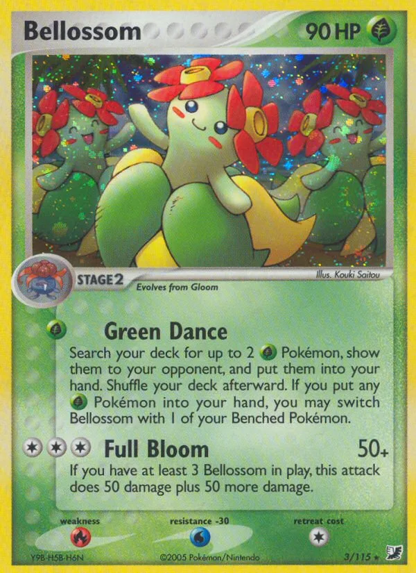 Bellossom · Unseen Forces 3/115