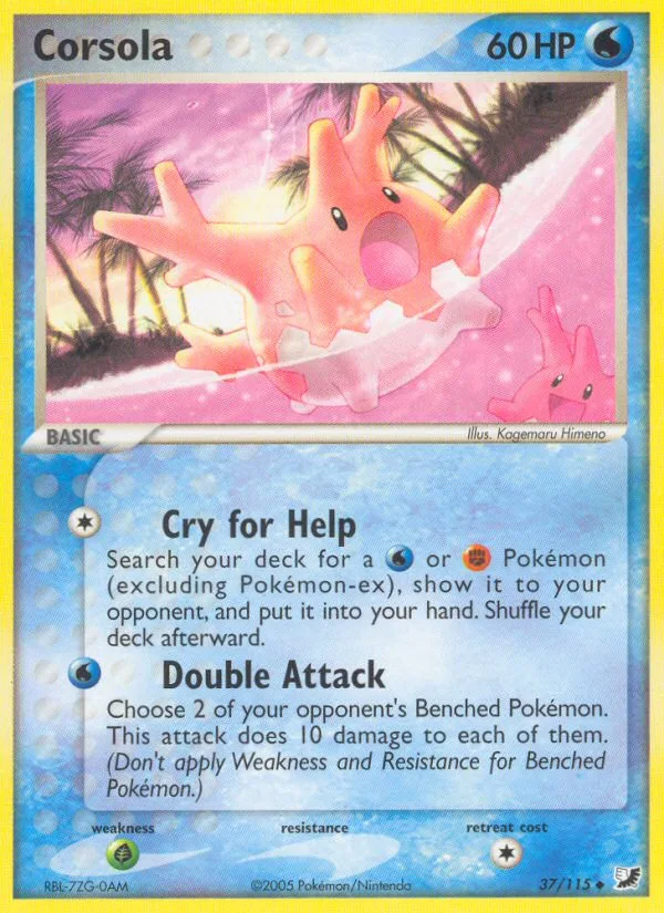 Corsola · Unseen Forces 37/115