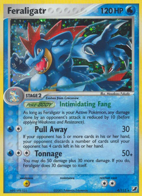 Feraligatr · Unseen Forces 4/115