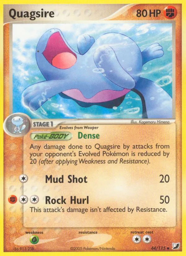 Quagsire · Unseen Forces 44/115