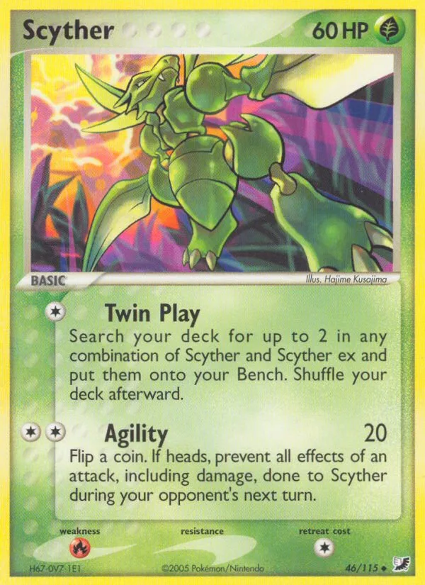 Scyther · Unseen Forces 46/115